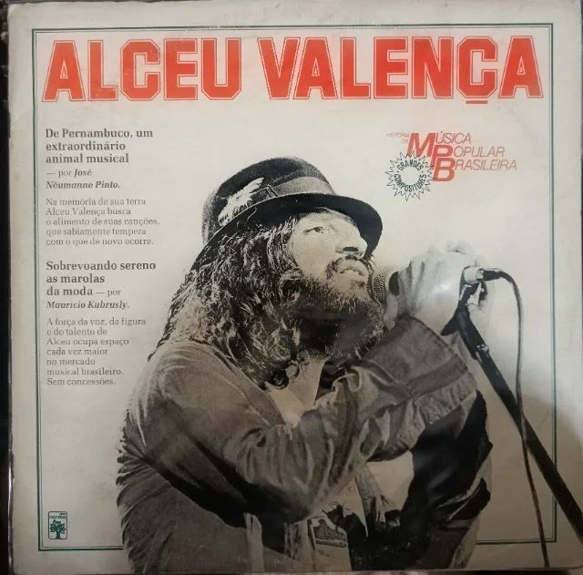LP Vinil Alceu Valença - Coleção Música Popular Brasileira 