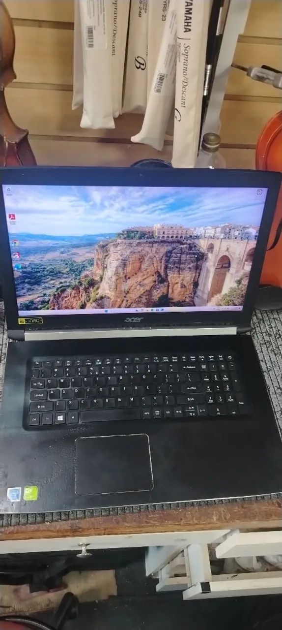 Oferta Notebook Acer Aspire tela gigante 17" core i5  12gb ram ssd 256gb nvme Windows 11