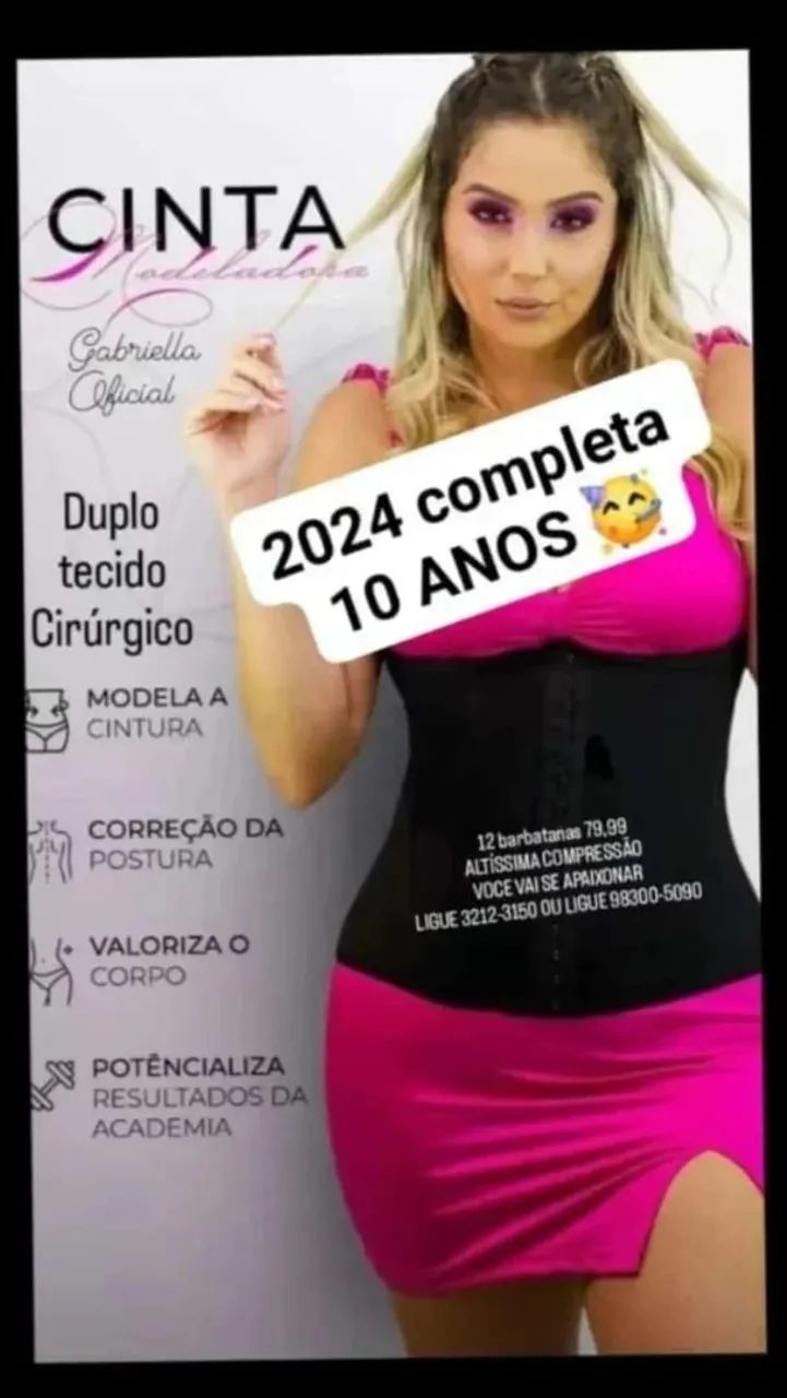 Cinta Modeladora Gabriella Atacado e Varejo - Foto 3