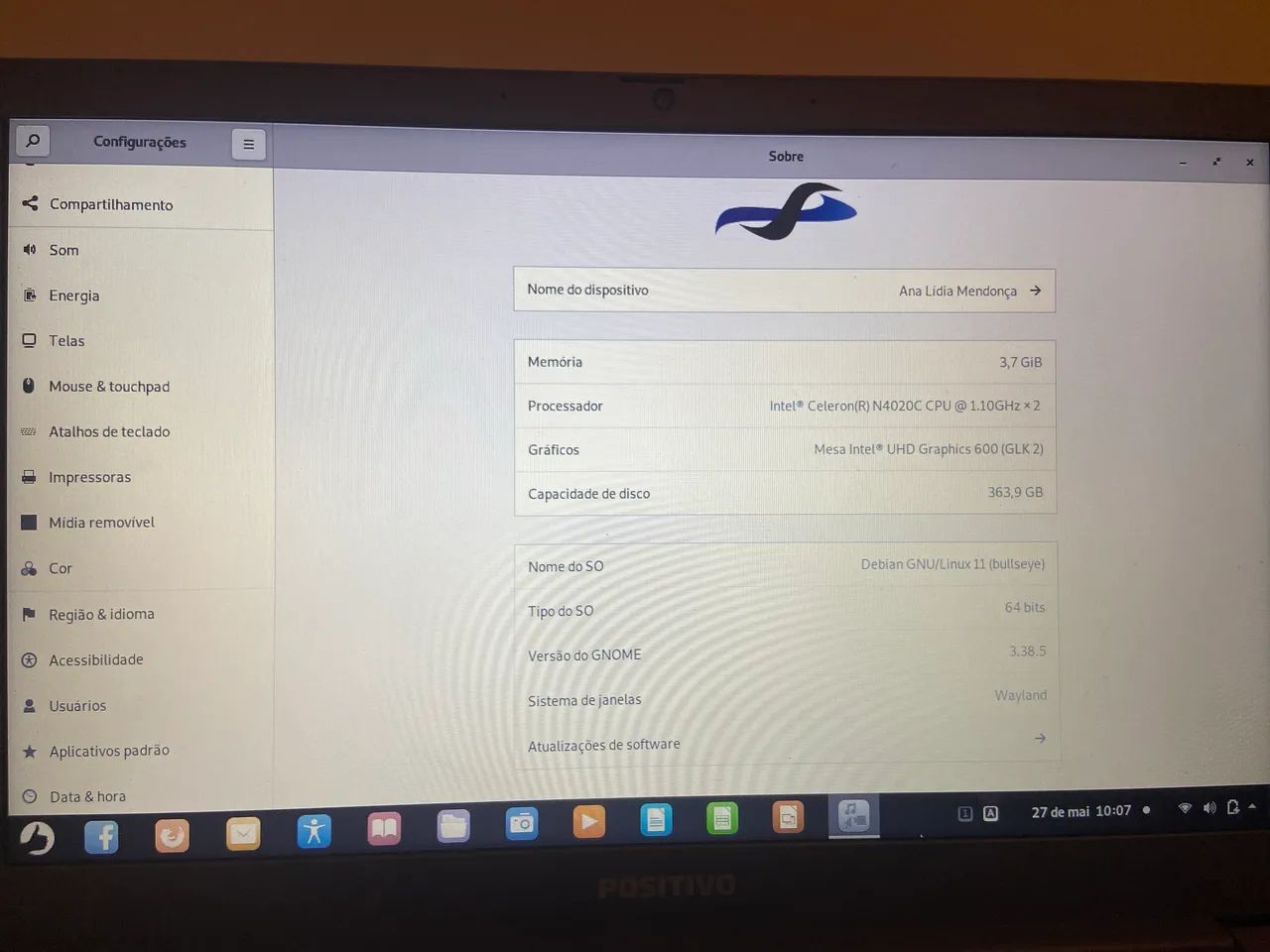 ? Notebook Positivo em Ótimo Estado - Funcionando Perfeitamente - Foto 5