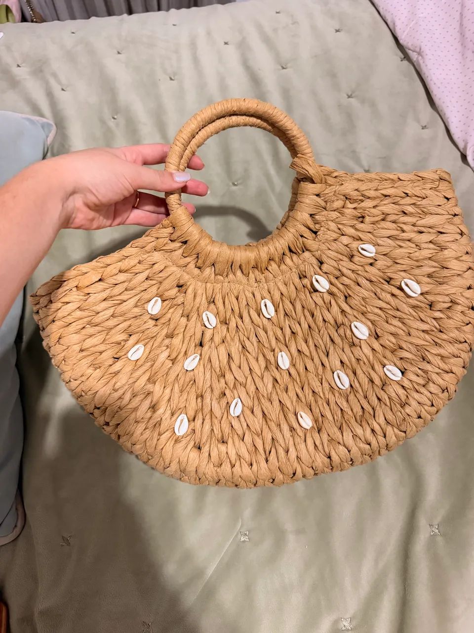 Bolsa de praia artesanal 