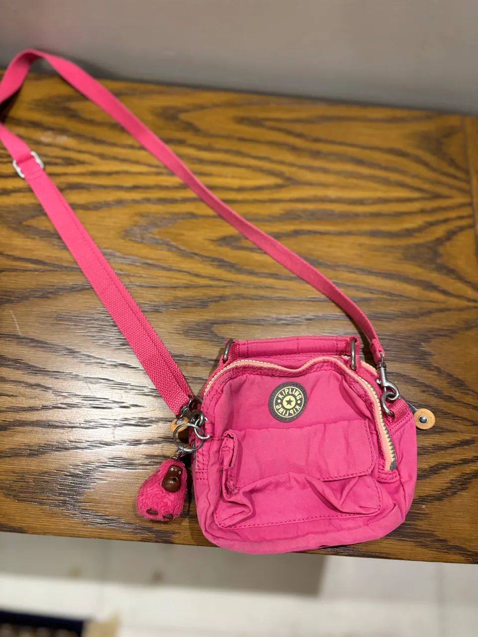 Bolsa Kipling Rosa