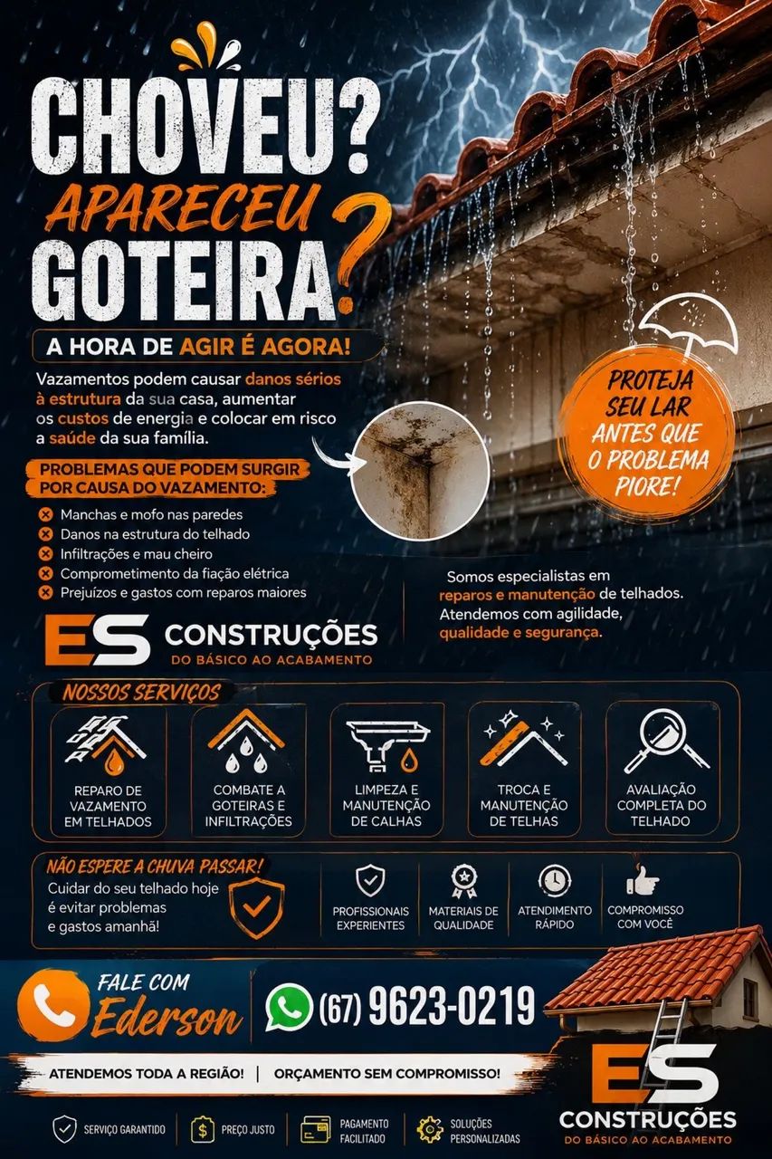 Telhados recuperação vazamento  - Foto 3