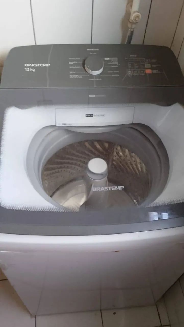  Máquina de lavar Brastemp 12kg, super bem cuidada e funcionando perfeitamente!  - Foto 3