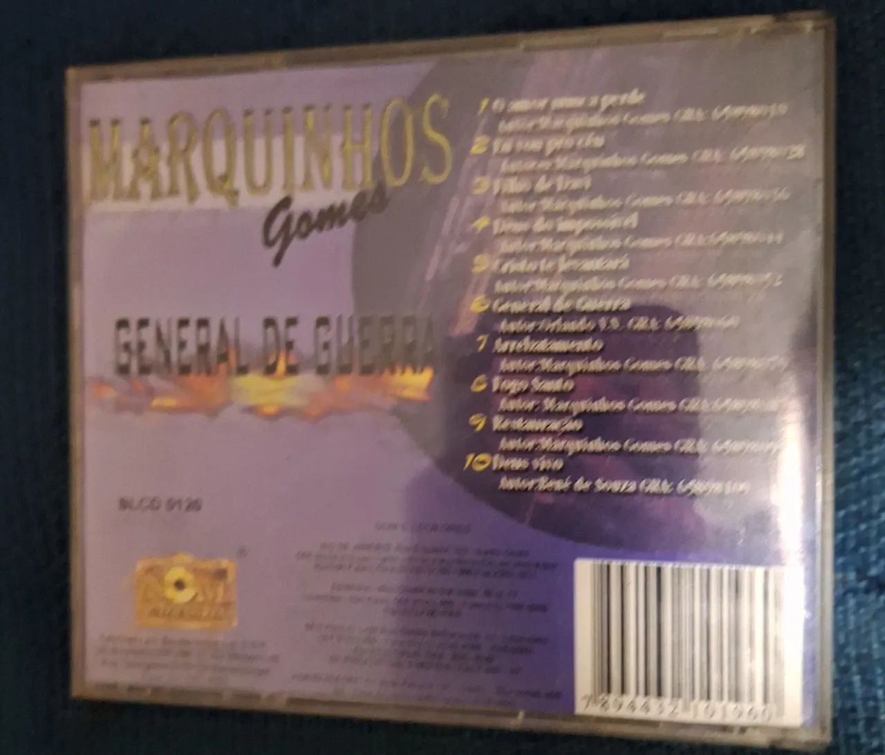 CD GENERAL DE GUERRA- MARQUINHOS GOMES - Foto 3