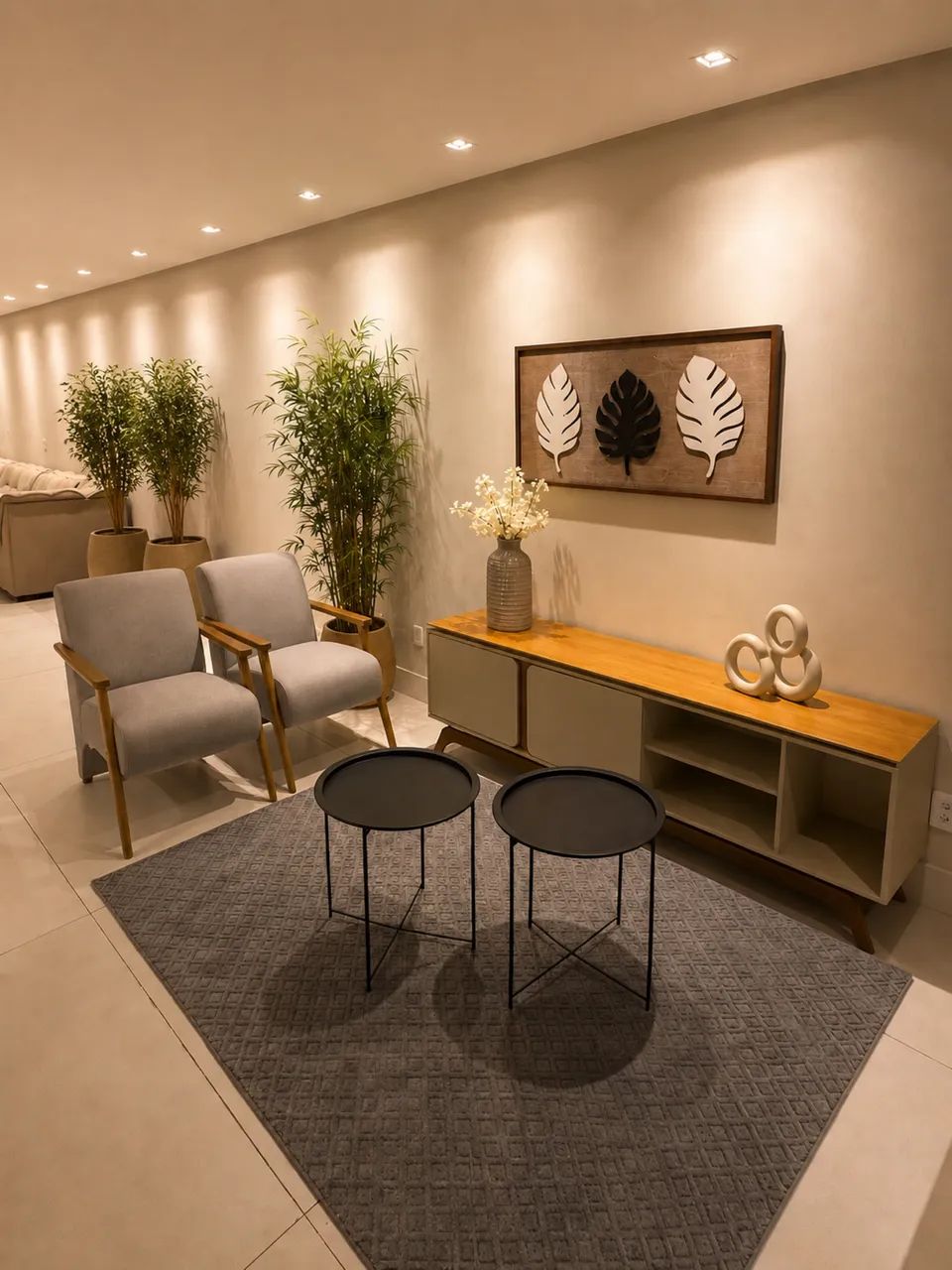 Poltrona em Linho Premium | Madeira MDF | Design Sofisticado - Foto 3