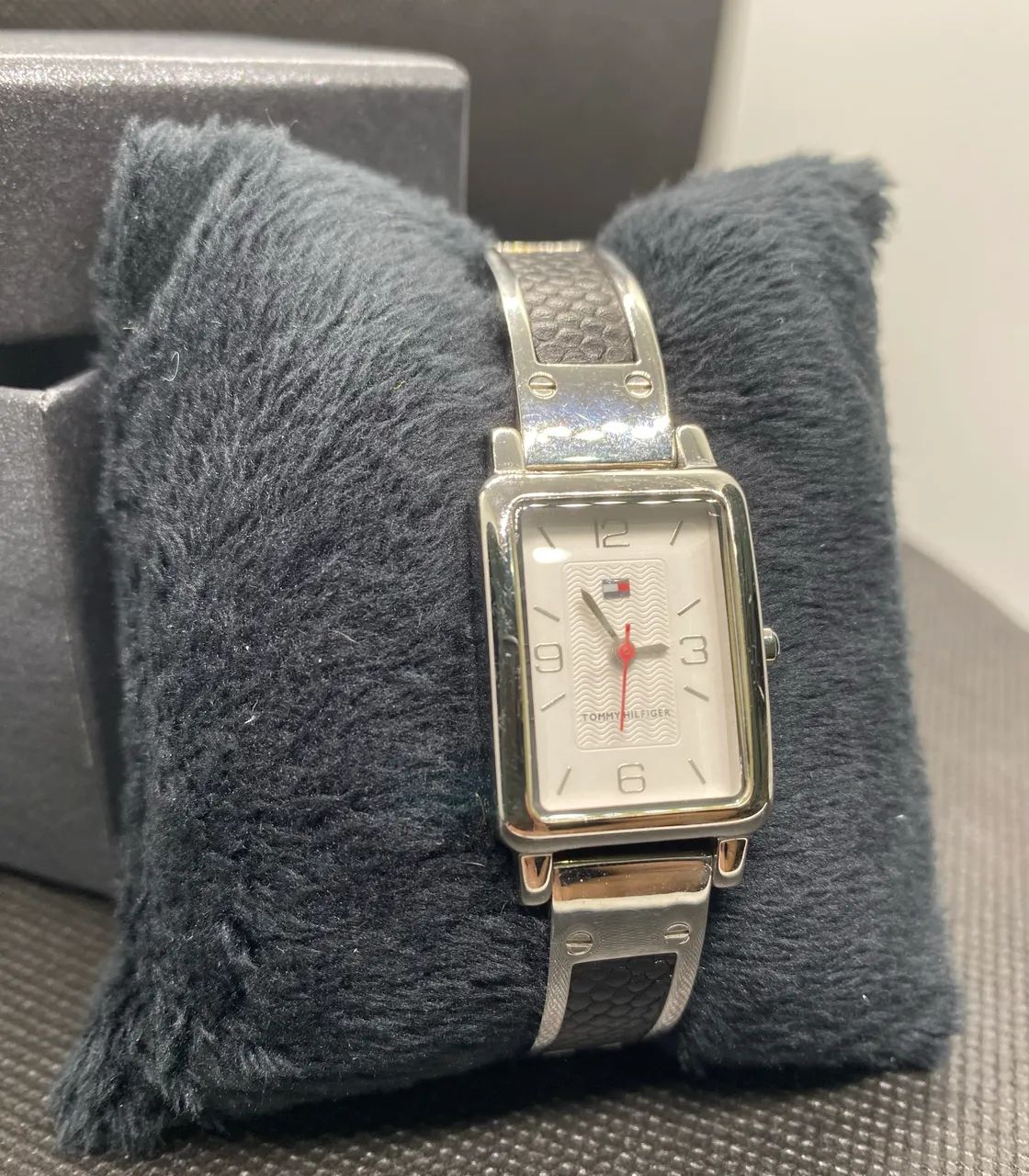 relógio feminino tommy hilfiger prata - Foto 5