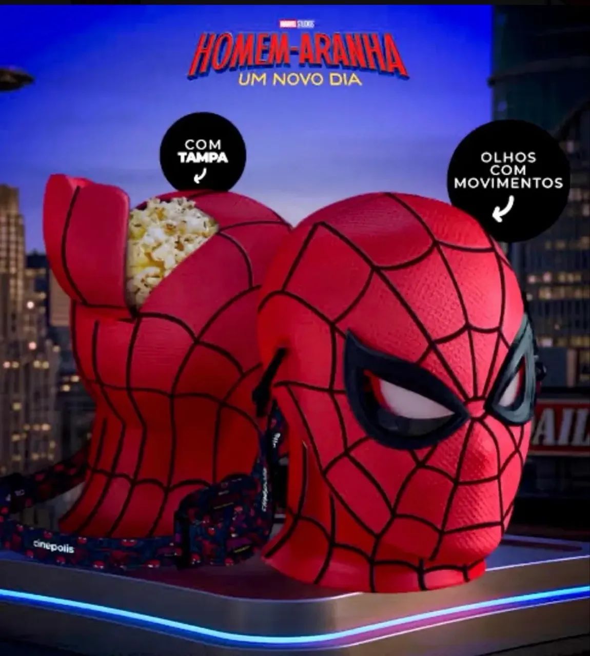 BALDE SPIDERMAN CINEPOLIS HOMEM ARANHA 