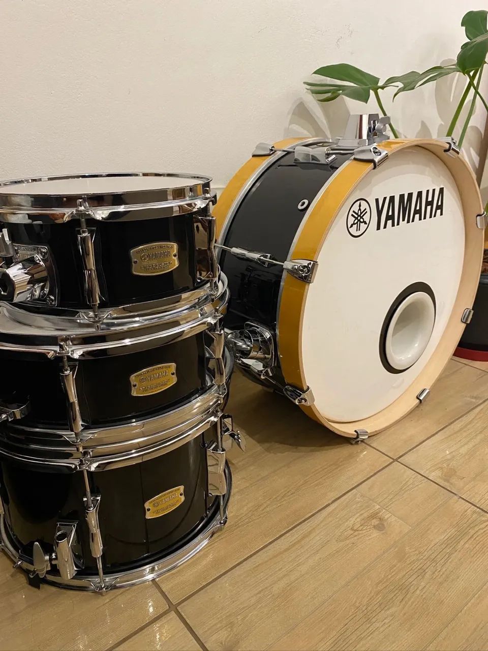 bateria yamaha stage custom - Foto 2