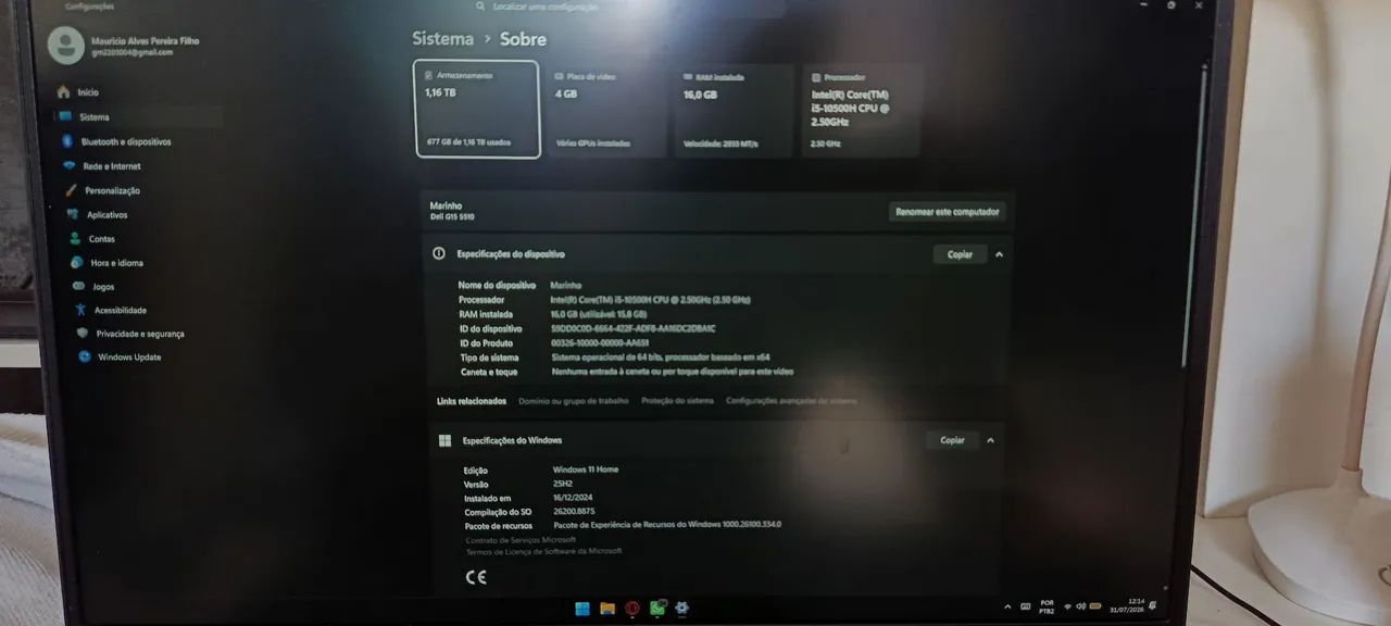 DELL G15 5510 - Foto 3