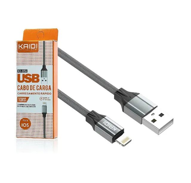 Cabo de Dados e Carregamento Rápido Para iPhone Kaidi  - Foto 3