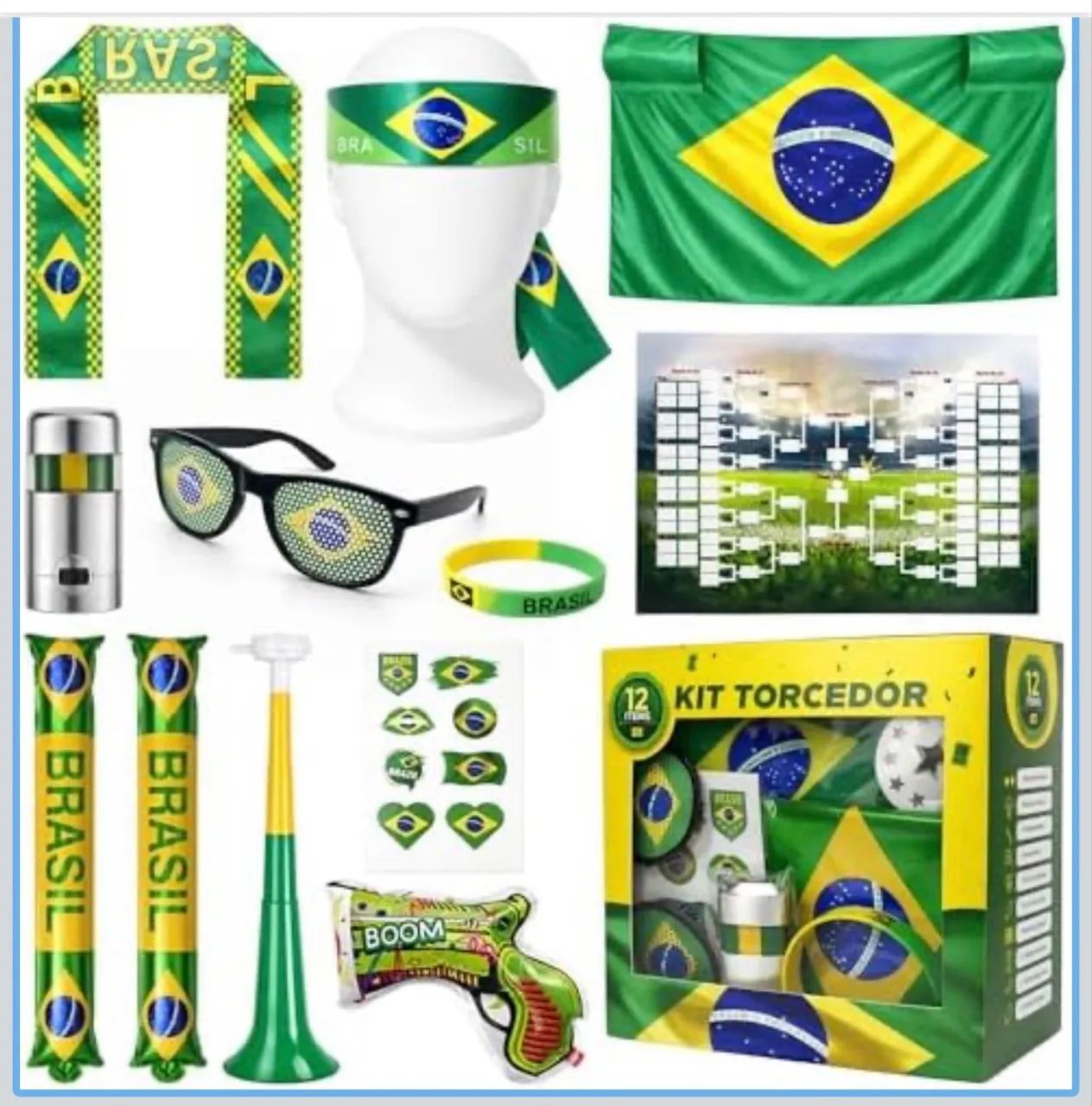 KIT BRASIL COPA DO MUNDO!! - Foto 2