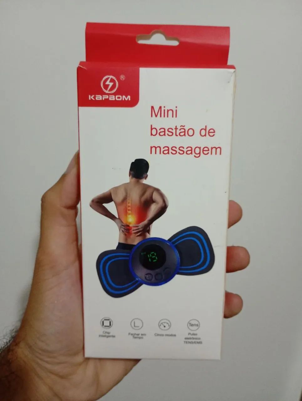 Mini Massageador Elétrico várias funções 