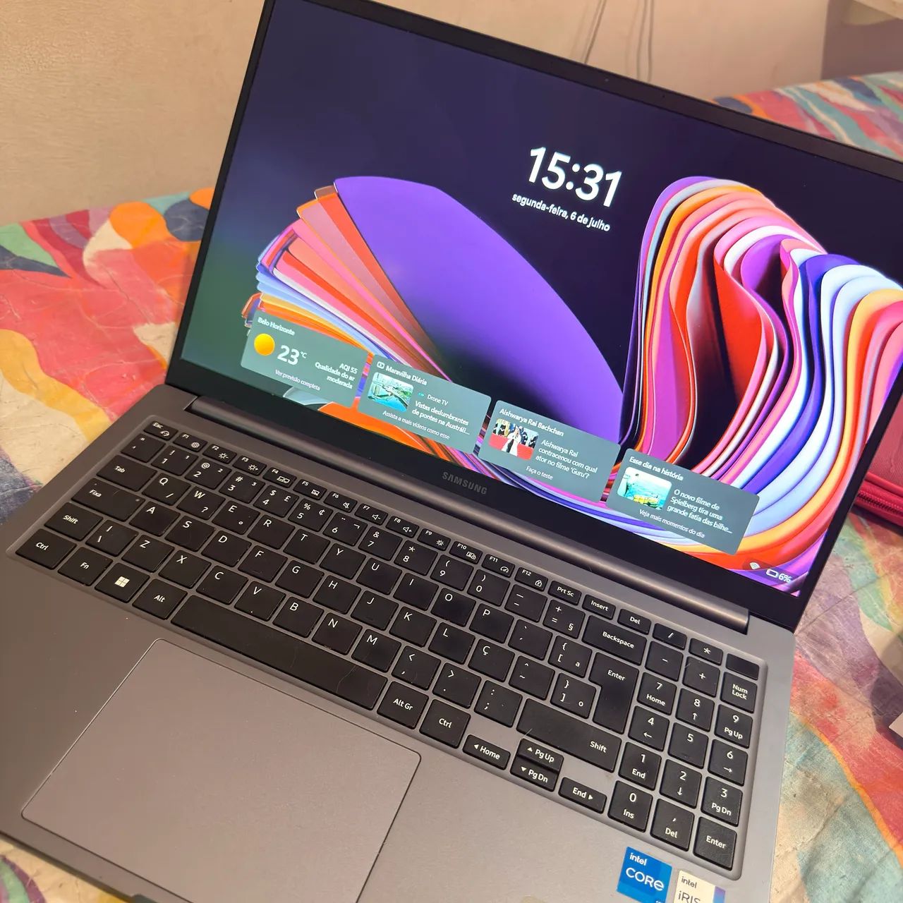 Notebook galaxy samsung intel core i5 - 256g 