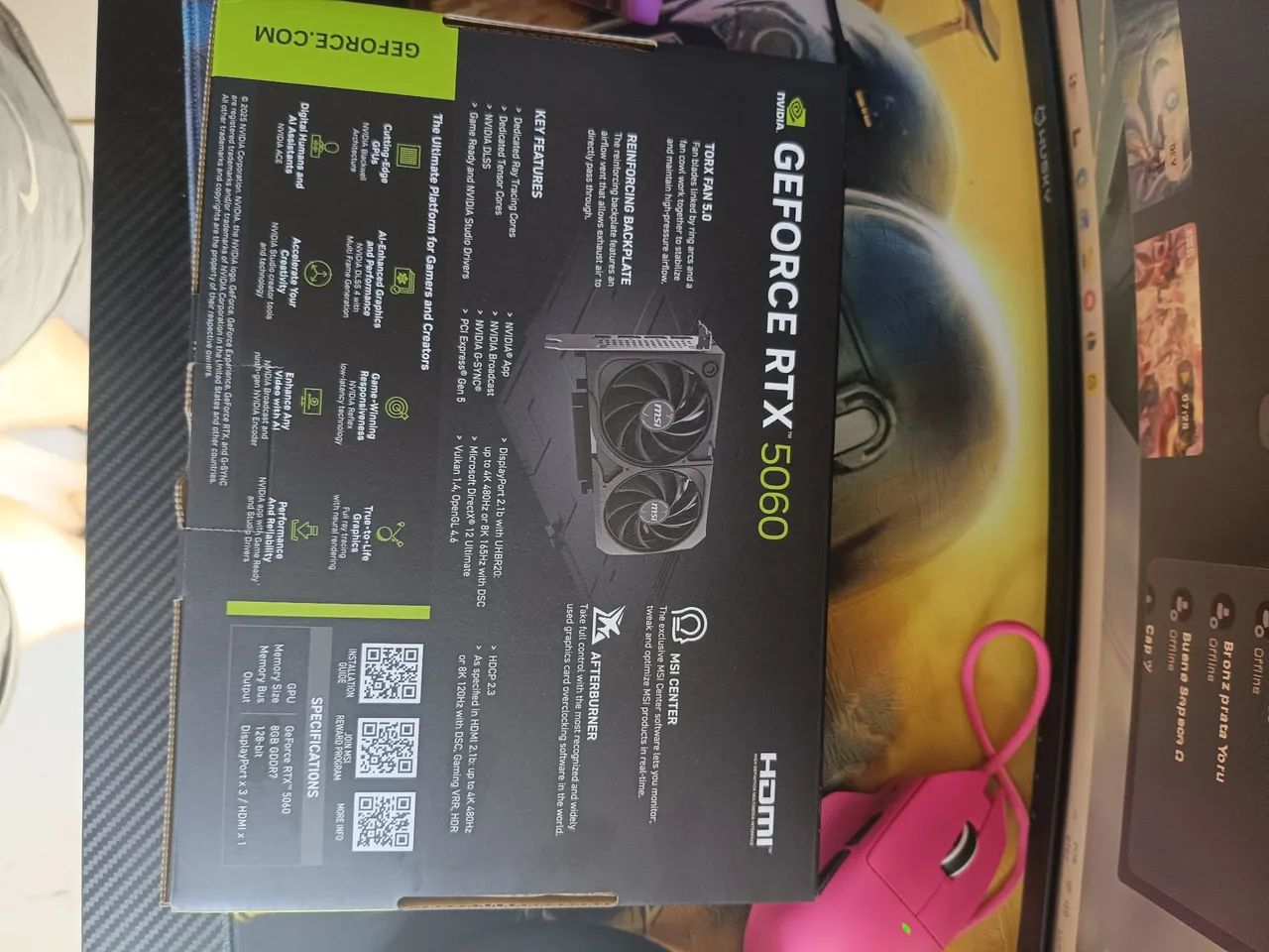 RTX 5060 MSI 8GB - Foto 2