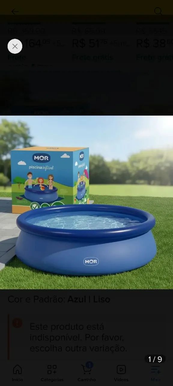 Vendo Piscina Mor de 2400 litros  - Foto 4