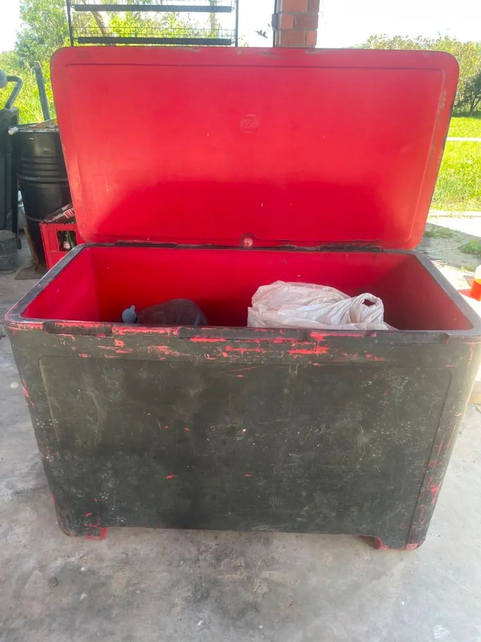 Cooler térmico isopor 