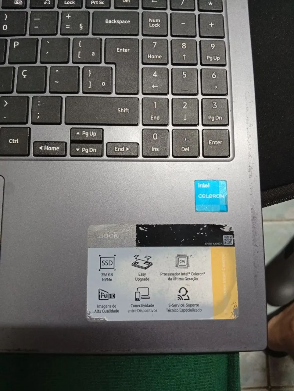 Notebook Samsung intel celeron 6305 sdd nvme 256gb - Foto 3