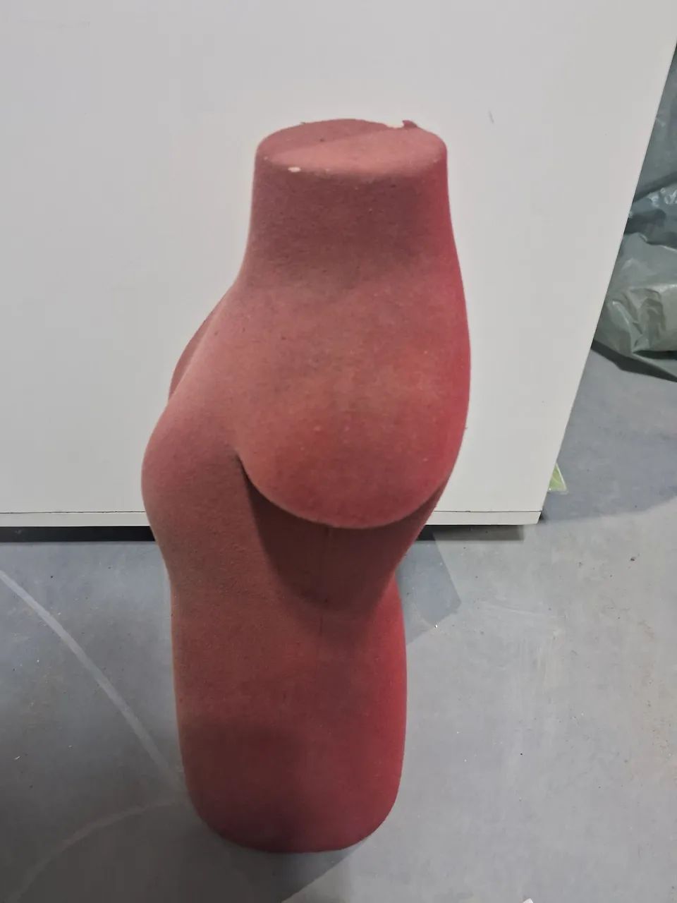 Manequim feminino busto flocado  - Foto 3