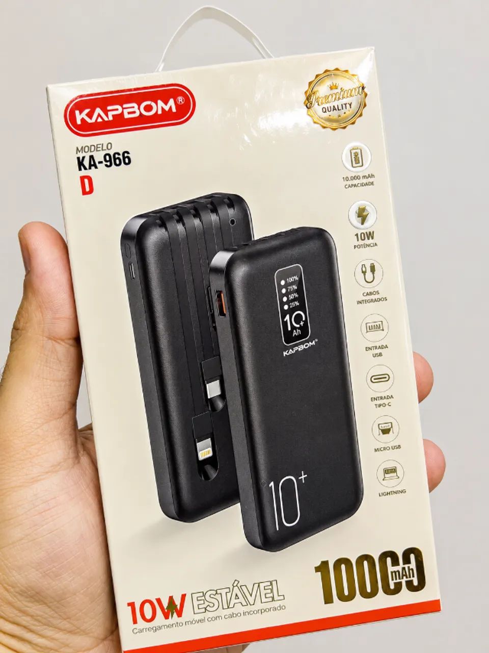 Power Bank Kapbom 10.000mAh