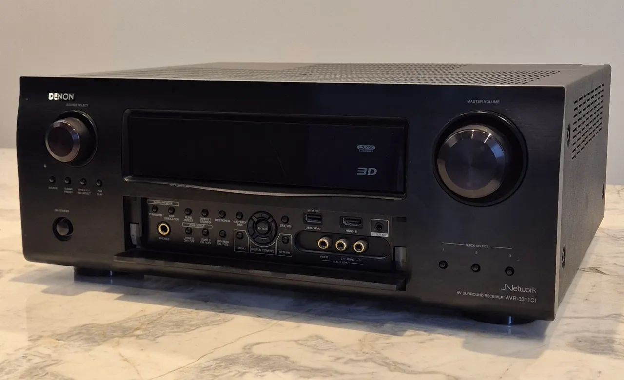 Receiver Denon 7.2 ch 125W AVR-3311CI - Aparelhos de Som