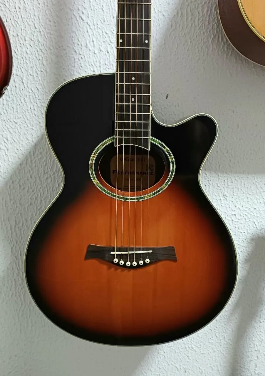 Violão Giannini GSF-3 RF/Fishman - Vendo e Troco 