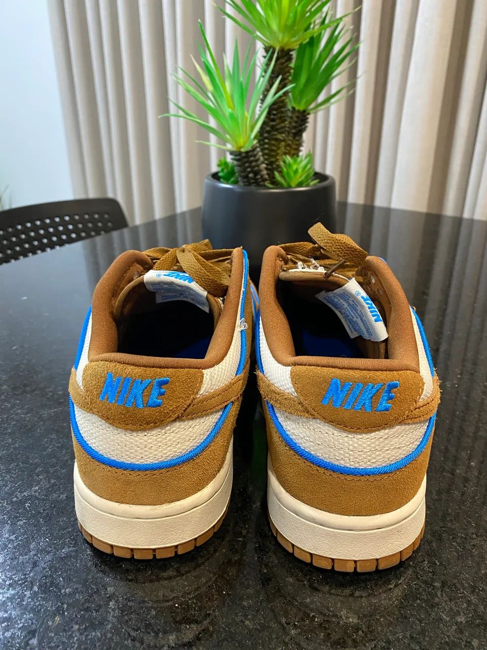 Tênis Nike Dunk Low Light British Tan - Foto 4