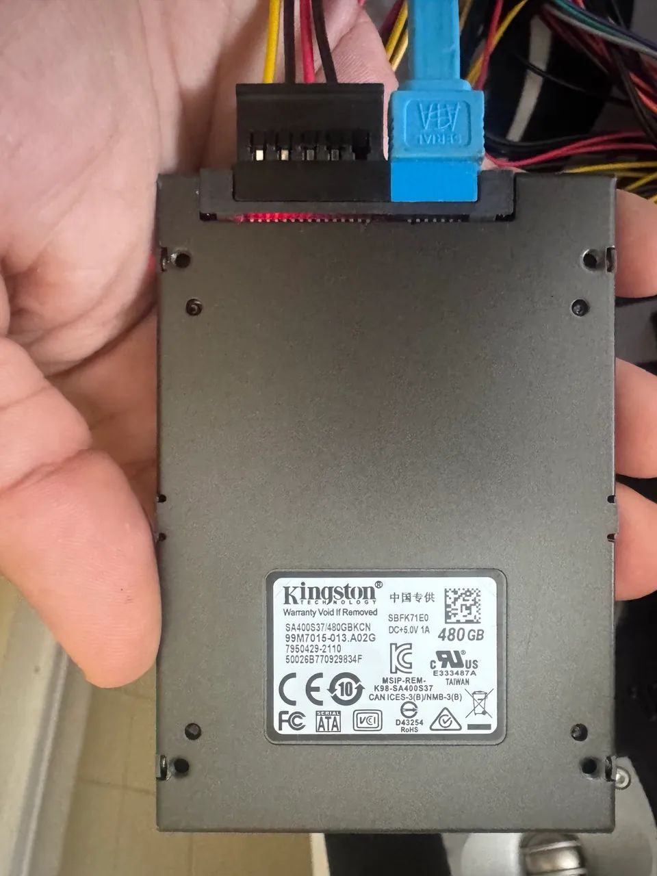 SSD 480 kingston 100% - Foto 2