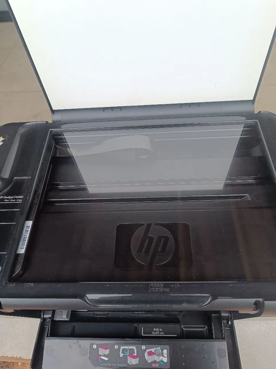 Impressora, copiadora e scaner HP Deskjet 4480 - Foto 3