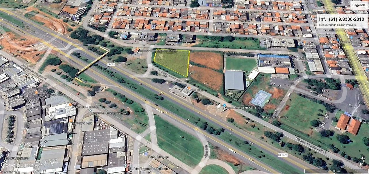 Terreno projeção comercial com 3.091m² em frente a EPNB. - Foto 3