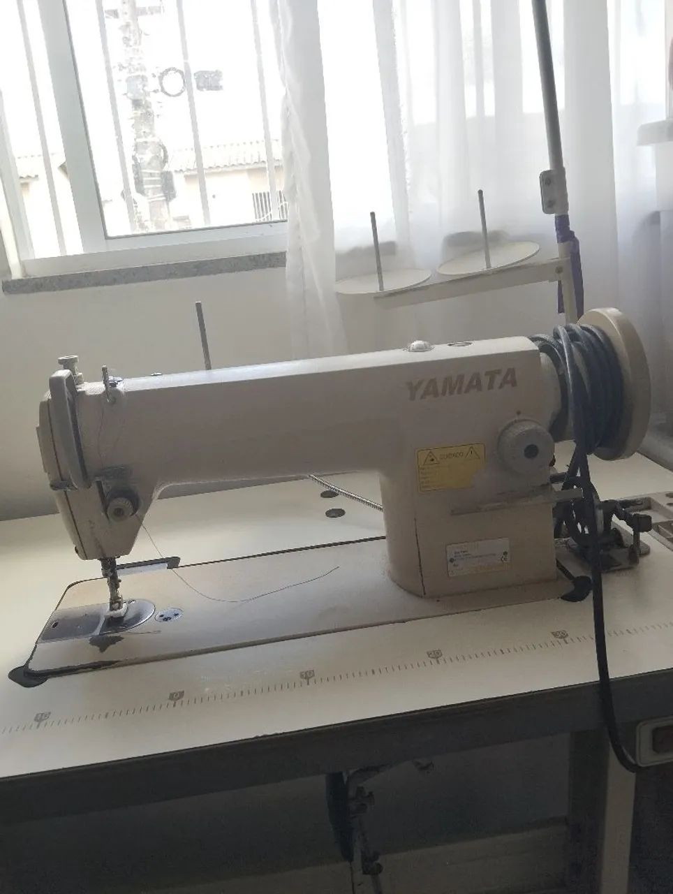 Máquina de costura reta industrial yamata - Foto 2