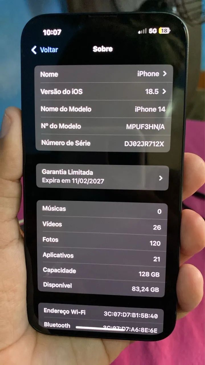iPhone 14 - Bateria 100% - Na Caixa c/ Carregador - Impecável - Foto 2