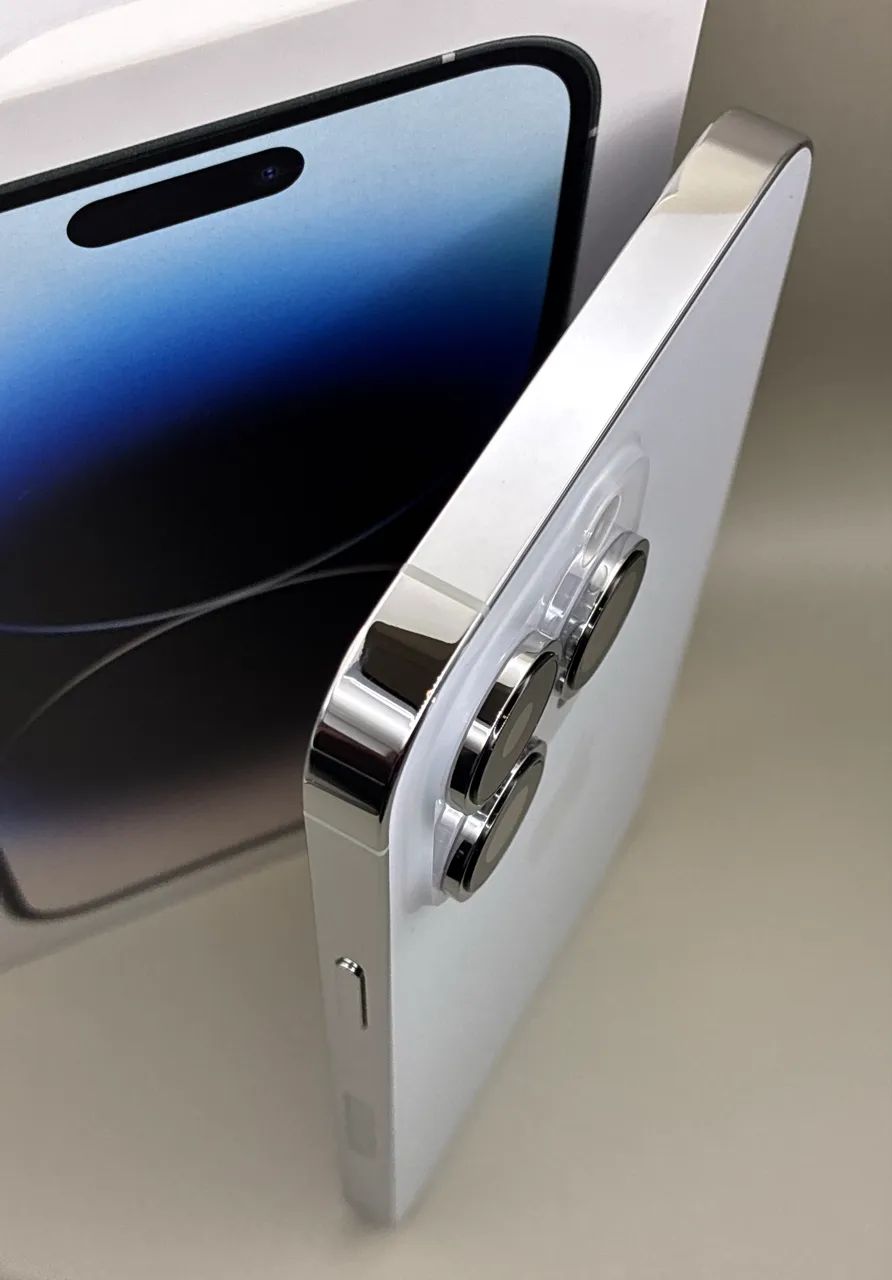 iPhone 14 Pro Max 256GB Prata - Seminovo Completo + Acessórios