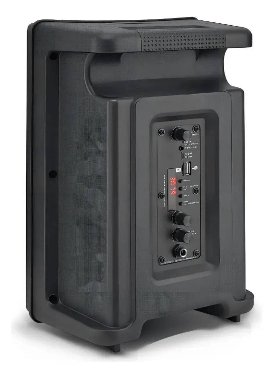 Caixa de Som Bluetooth TRC X120 120W RMS c/ Microfone e USB - Foto 3