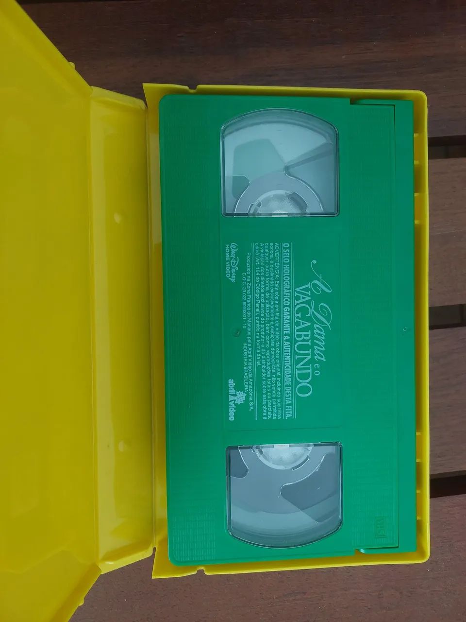 Fita VHS - A dama e o vagabundo - Dublado - Usado - DVD, Blu-Ray e