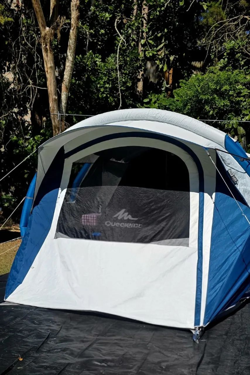 Barraca Quechua 6.3 Fresh Black air second - Com compressor 18v, Bateria 4Ah - Foto 5