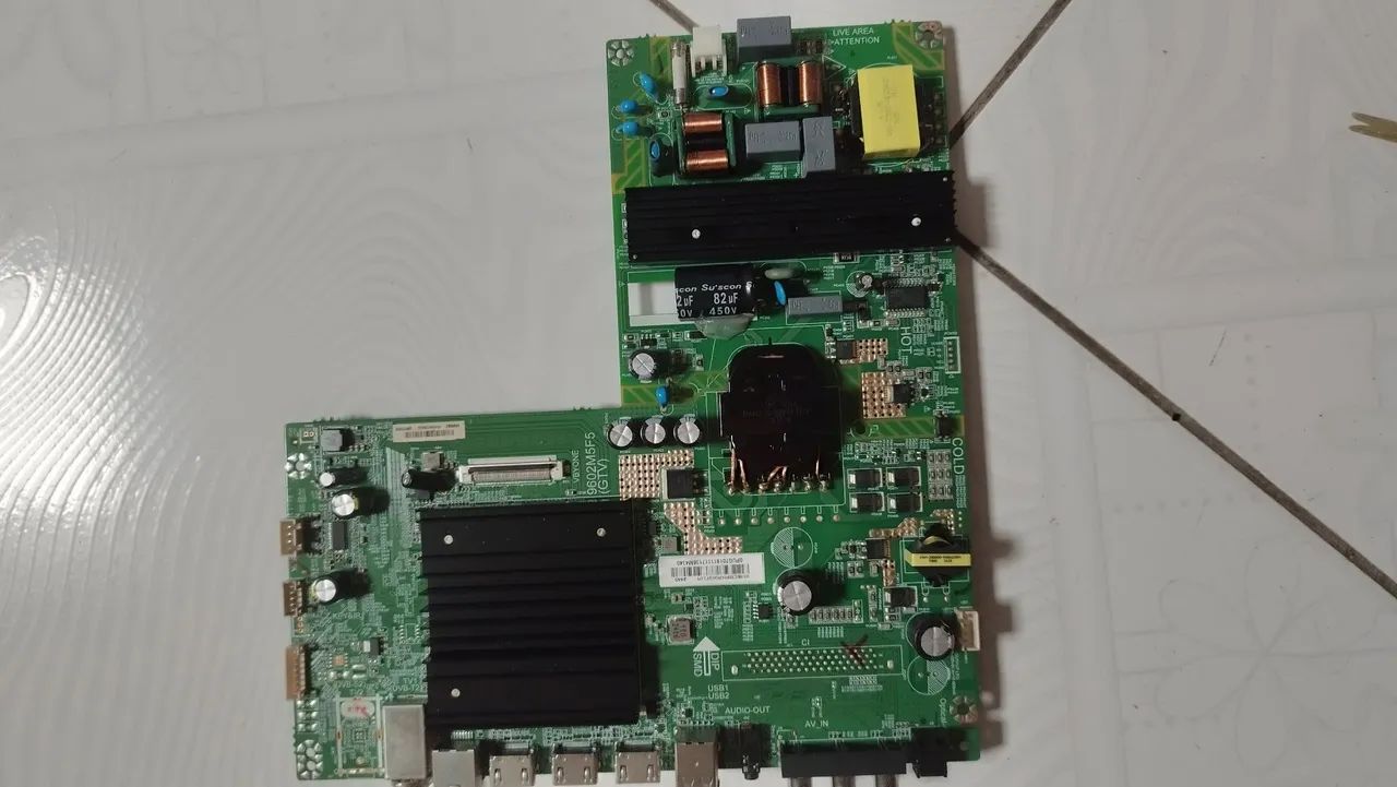 Peças para tv Philips 50 polegadas modelo 50PUG7019/78 Placa Mãe 