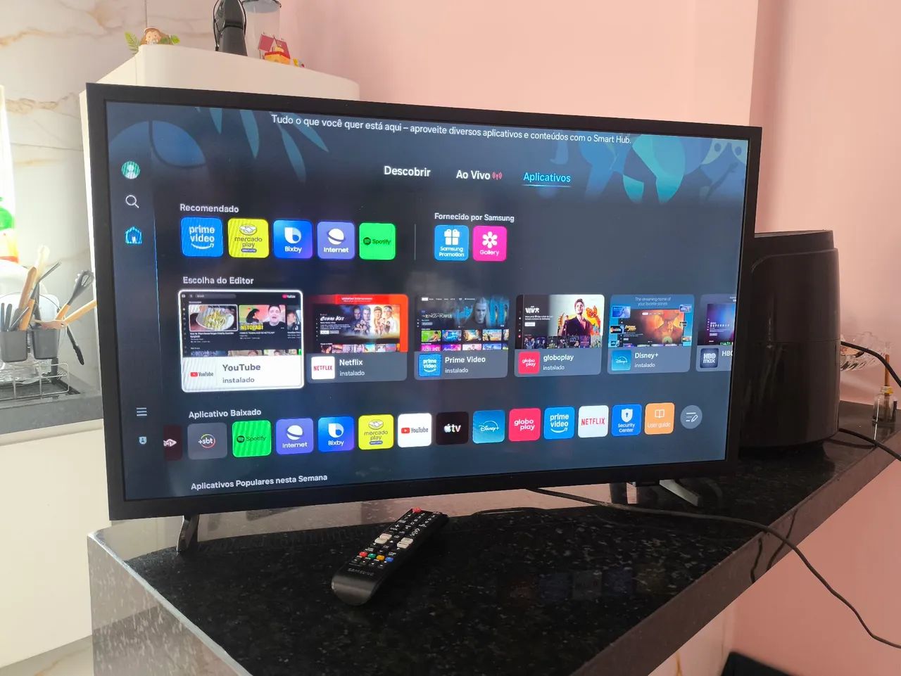 Tv Smart 32 POLEGADAS COMPLETA 4k Samsung 