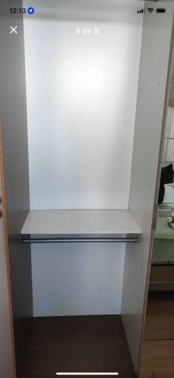 Guarda roupa com portas de correr de espelhos  - Foto 4