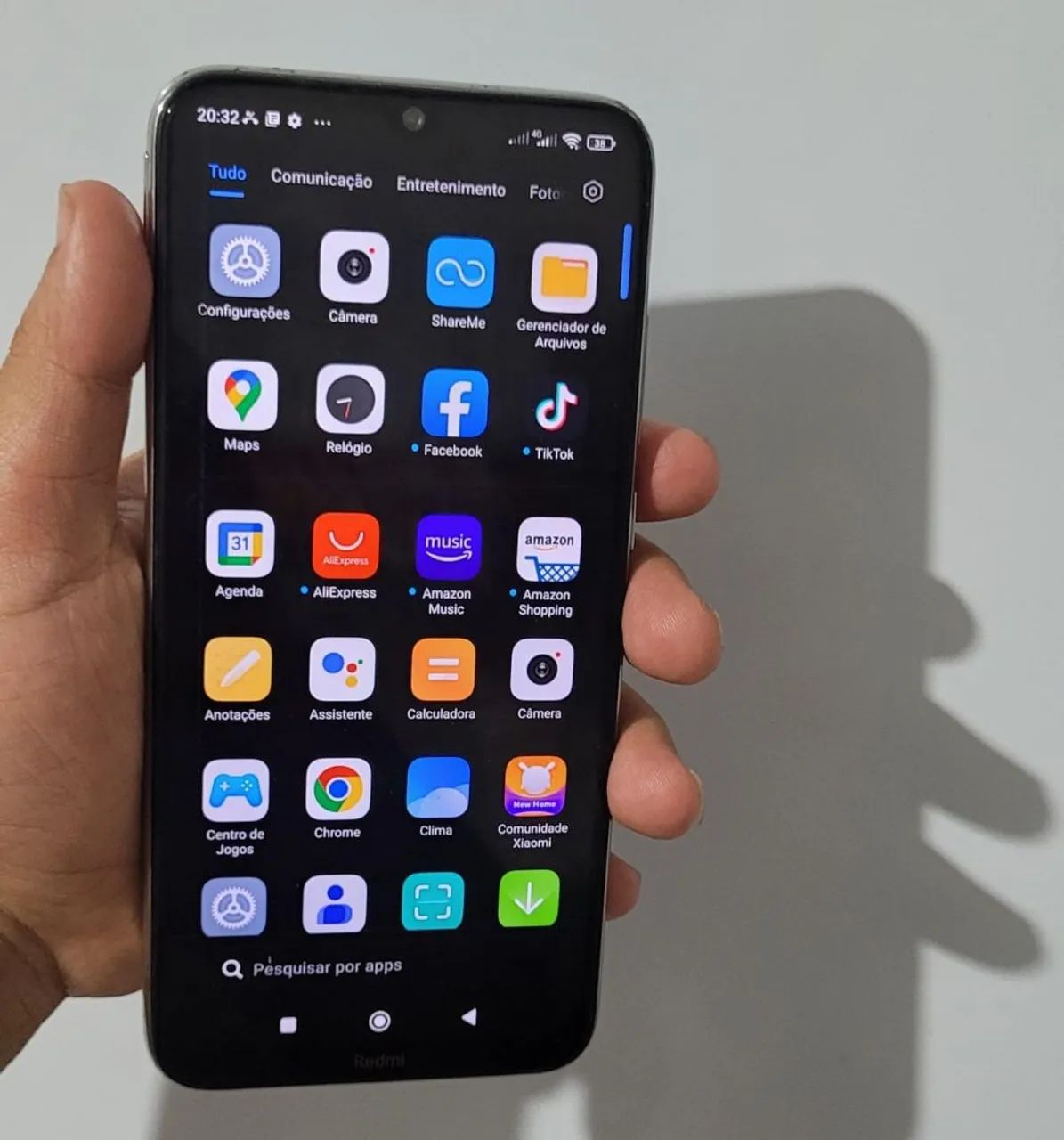 Redmi note 8 64gb detalhe tela afeta nada sem tricando todo original  - Foto 4
