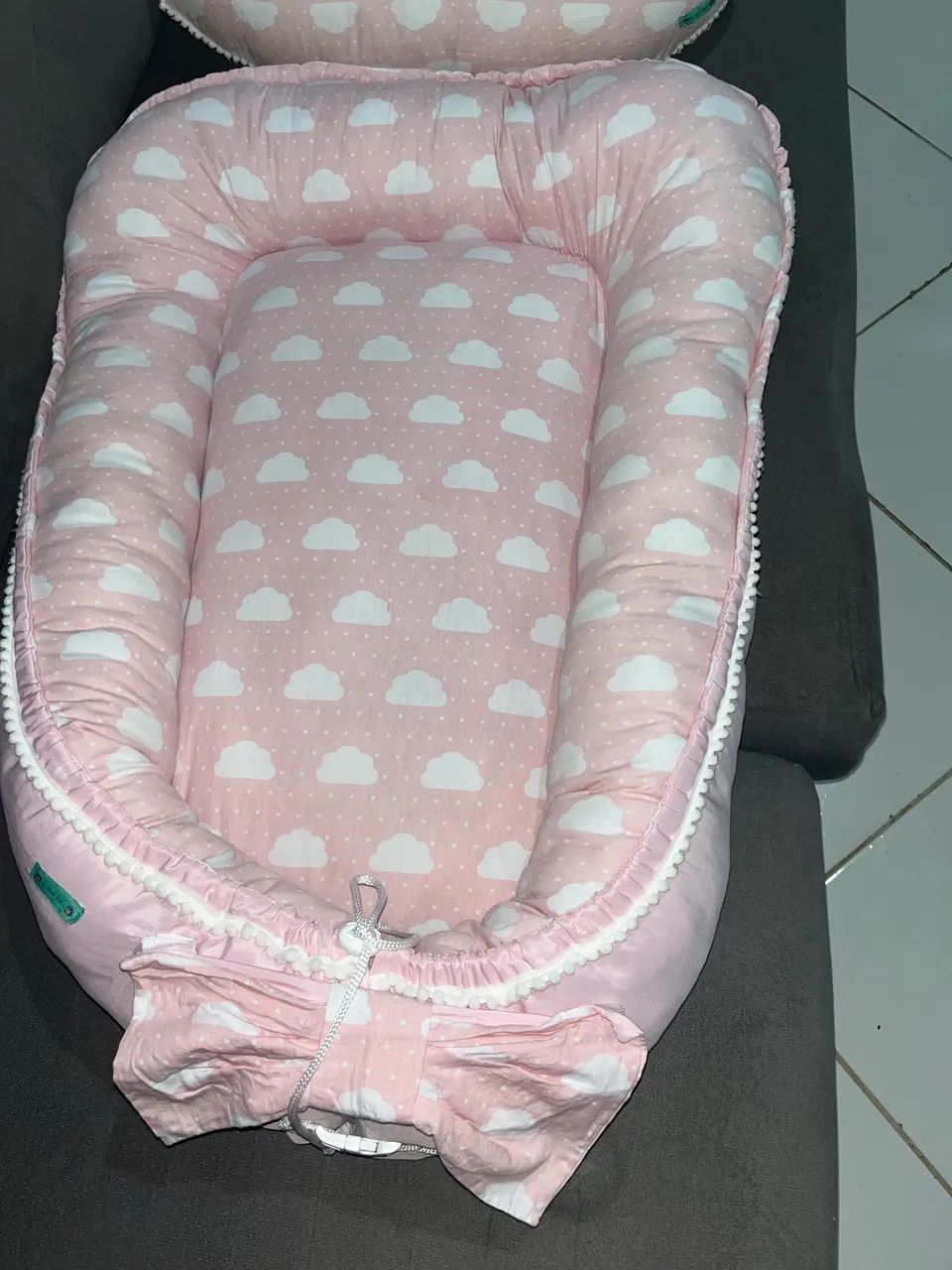 Ninho , almofada de amamentação + isopor  - Foto 3