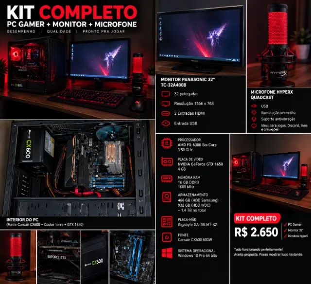 Setup Gamer