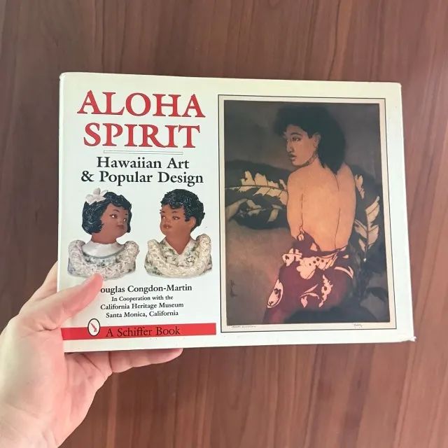 洋書 Aloha Spirit Hawaiian Art &popularDesign livro: aloha spirit: hawaiian art & popular design - schiffer