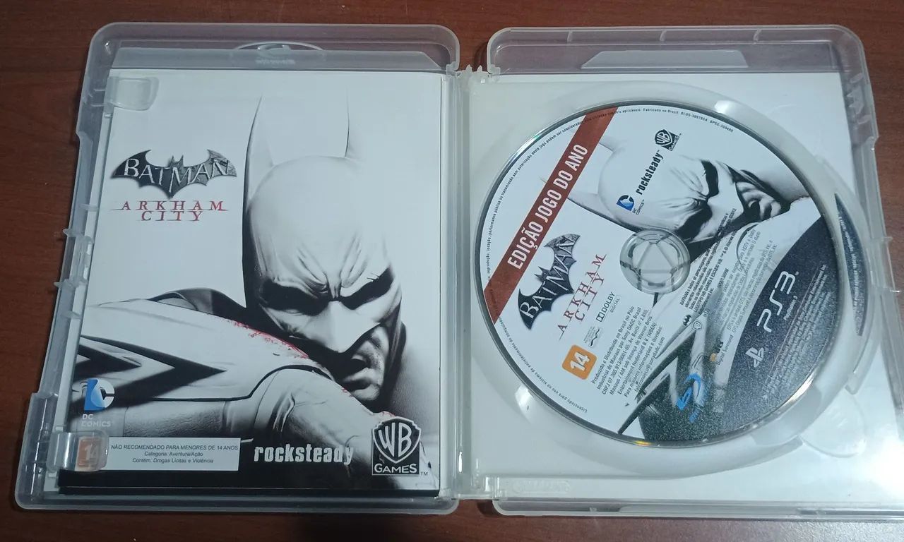 Jogo - Pacote duplo de Batman Arkham - Ps3 - Foto 2