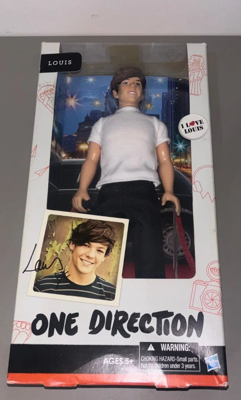 Boneco Louis Tomlinson 1D lacrado