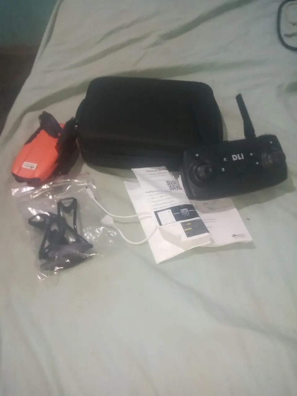 Used Dli Drone E99 with 4K Camera and Foldable Design432957619952701443