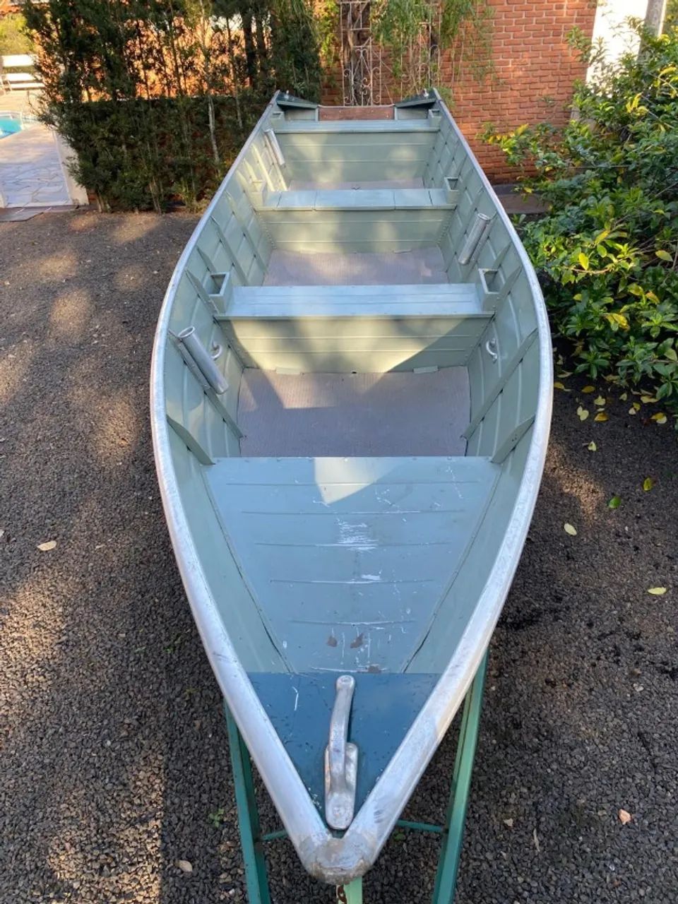 Barco Fluvimar, Motor Yamaha 25 HP 2 tempos e Carreta - Foto 5