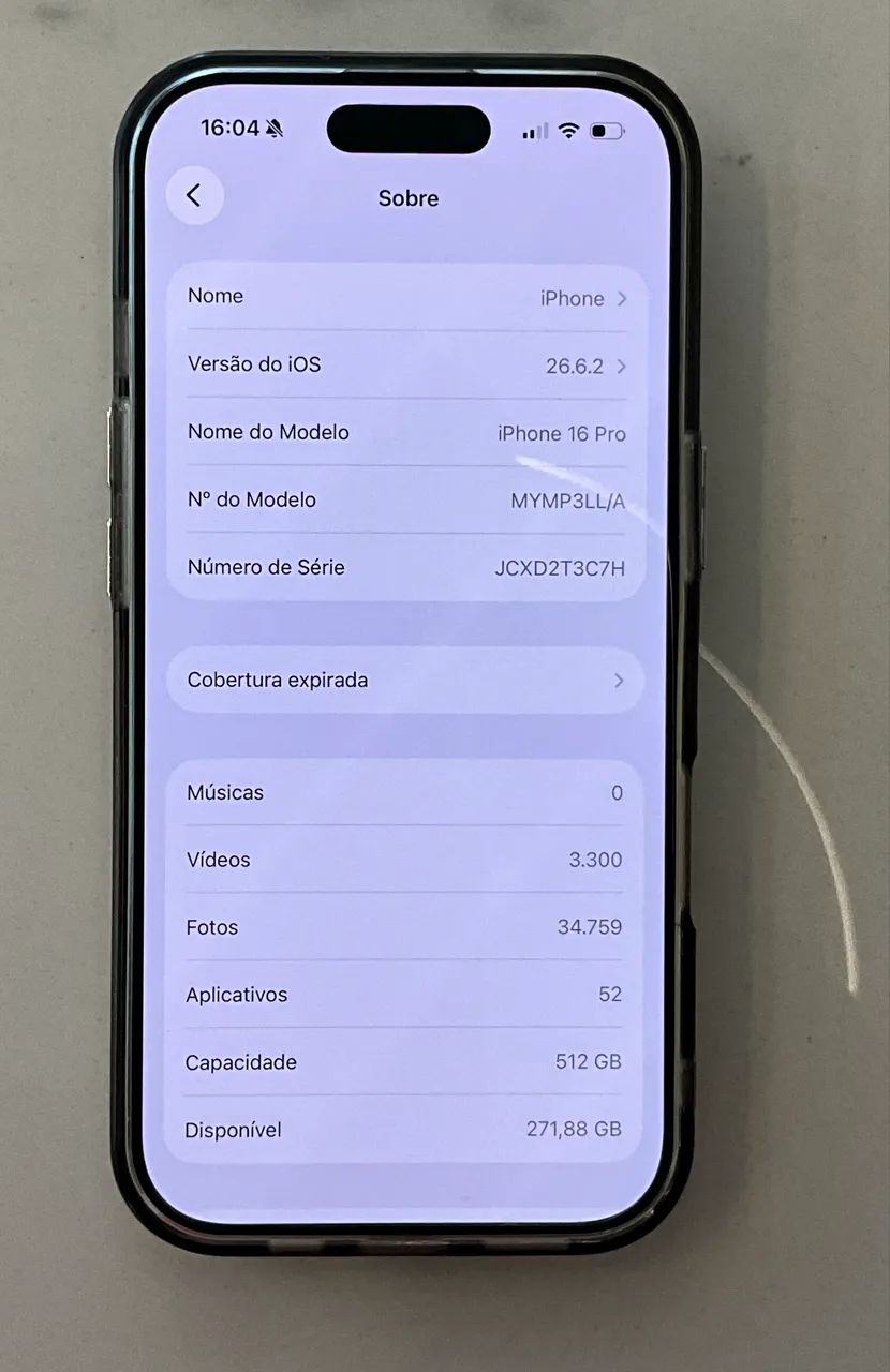 iPhone 16 Pro 512gb - bateria 91%  - Foto 2