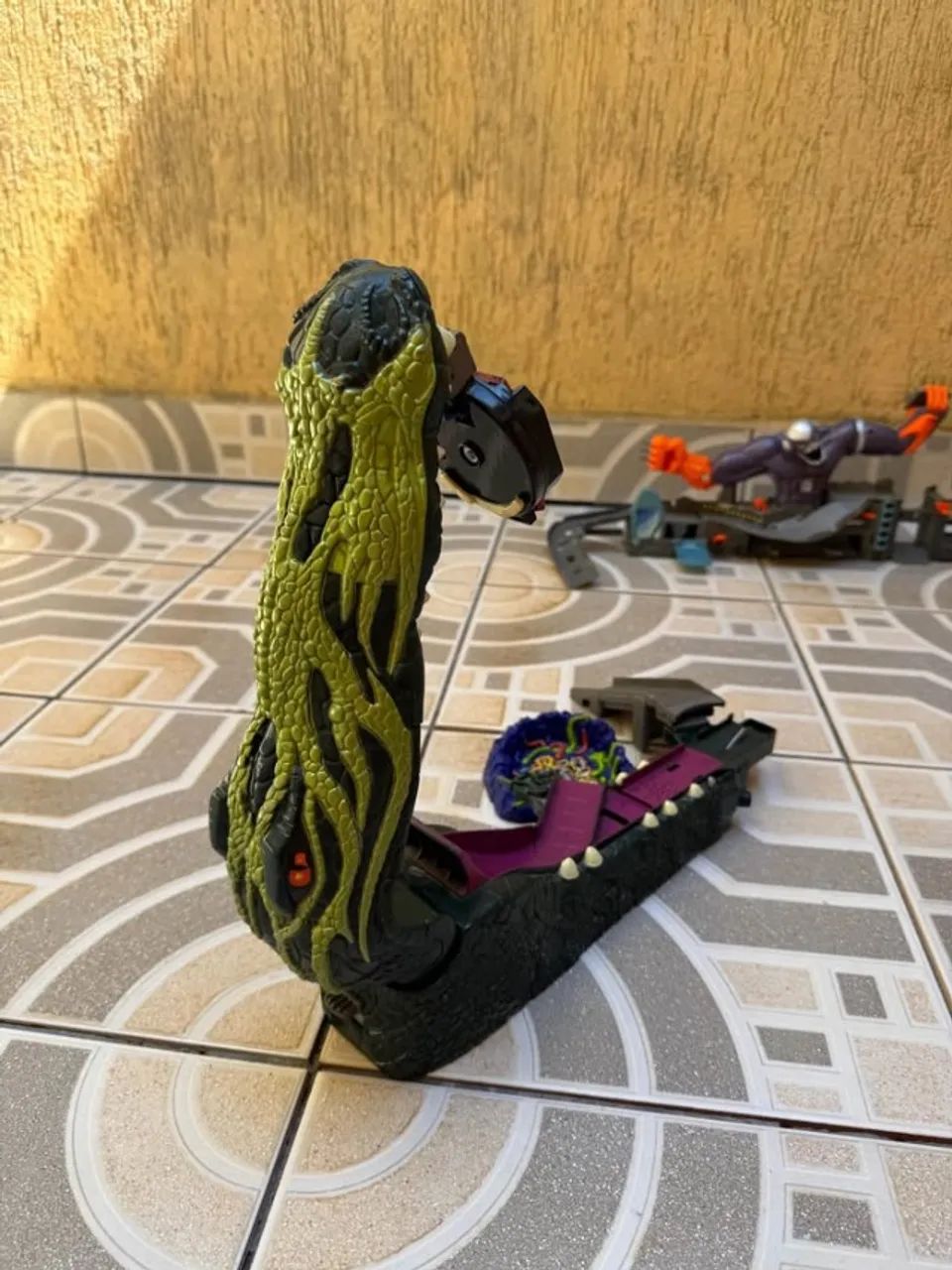 Pista Hot Wheels Ataque do Crocodilo Usada