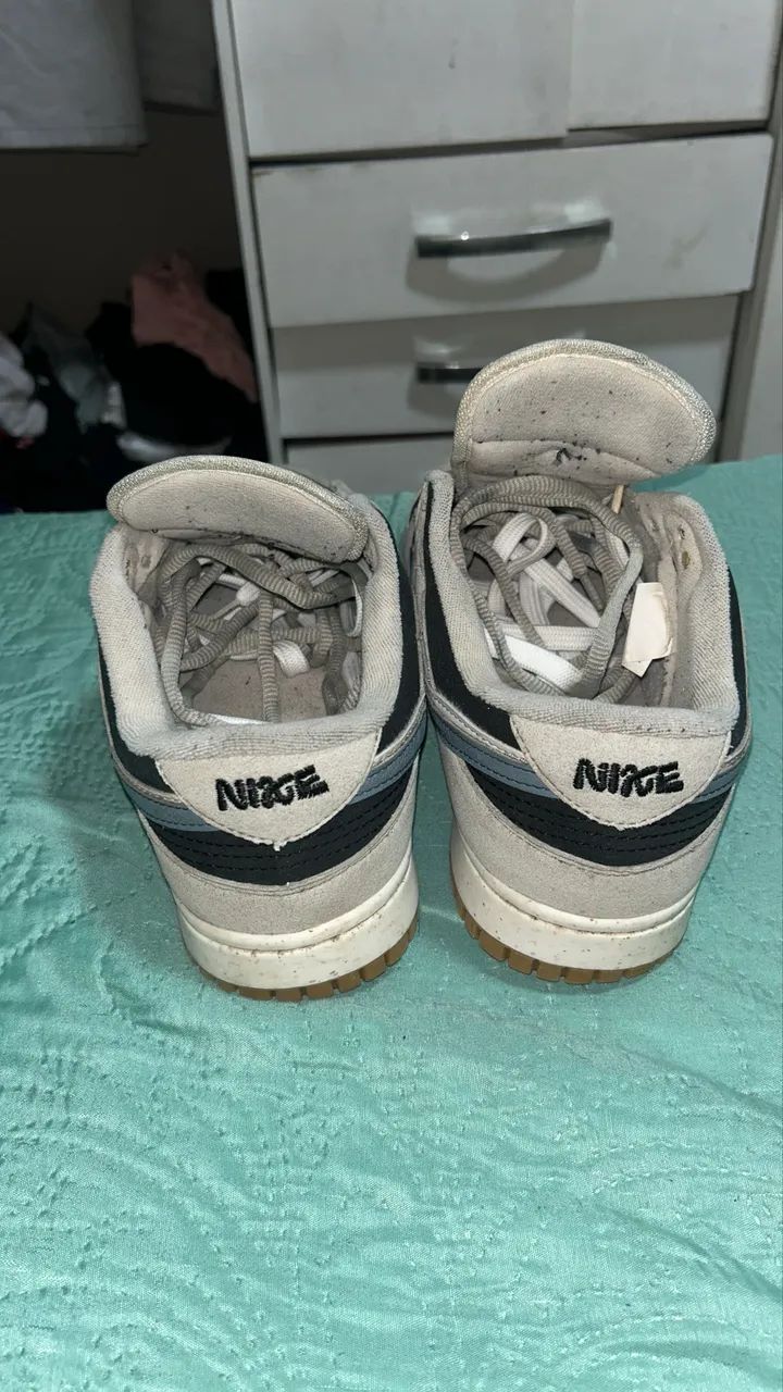 Nike Dunk cinza  - Foto 4